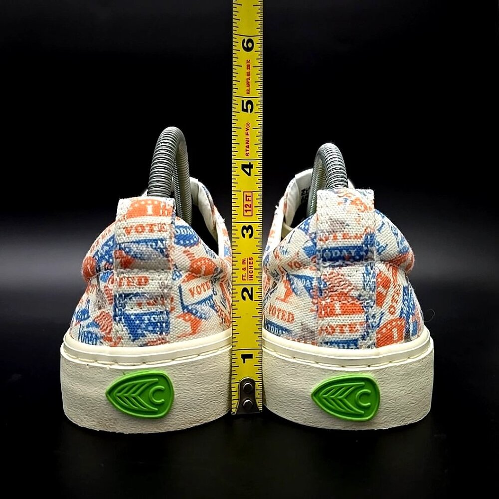 Cariuma + Crooked Voted Canvas Sneakers Women’s Size 9.5 Men’s Size 8 - Picture 4 of 12